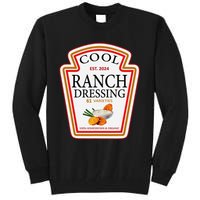 Ranch Dressing Group Condiment Family Matching Halloween Tall Sweatshirt