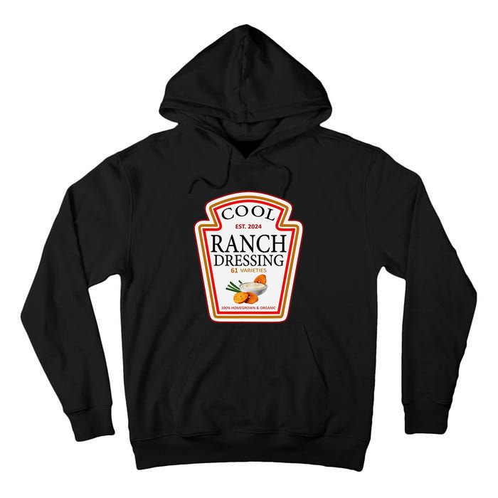 Ranch Dressing Group Condiment Family Matching Halloween Tall Hoodie