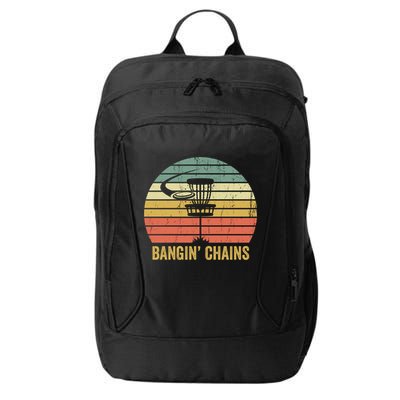 Retro Disc Golf Funny Frisbee Golf Vintage Disc Sport Gift City Backpack