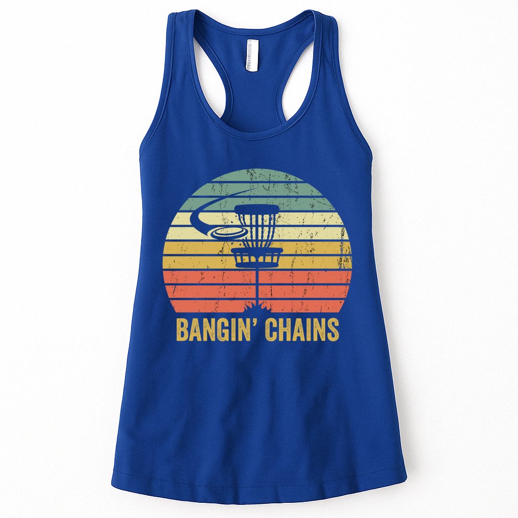 Retro Disc Golf Funny Frisbee Golf Vintage Disc Sport Gift Womens Tank Top