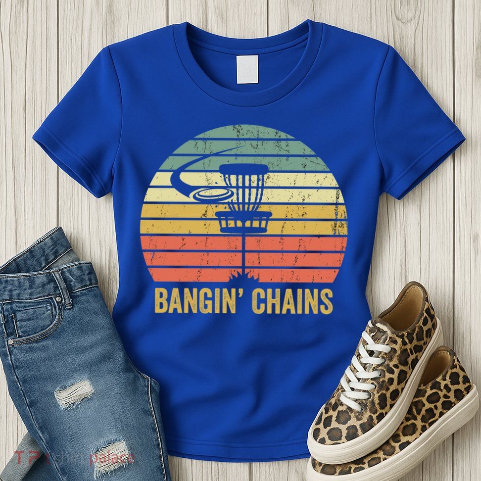 Retro Disc Golf Funny Frisbee Golf Vintage Disc Sport Gift Womens T-Shirt