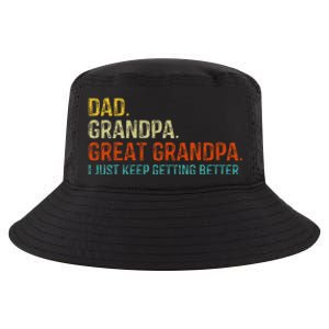 Retro Dad Grandpa Great Grandpa Fathers Day Funny Cool Comfort Performance Bucket Hat