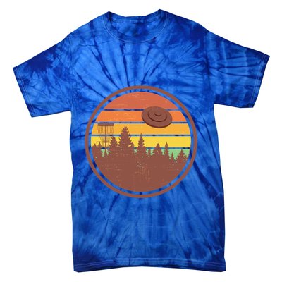 Retro Disc Golf Graphic Design Vintage Frolf Frisbee Lover Meaningful Gift Tie-Dye T-Shirt