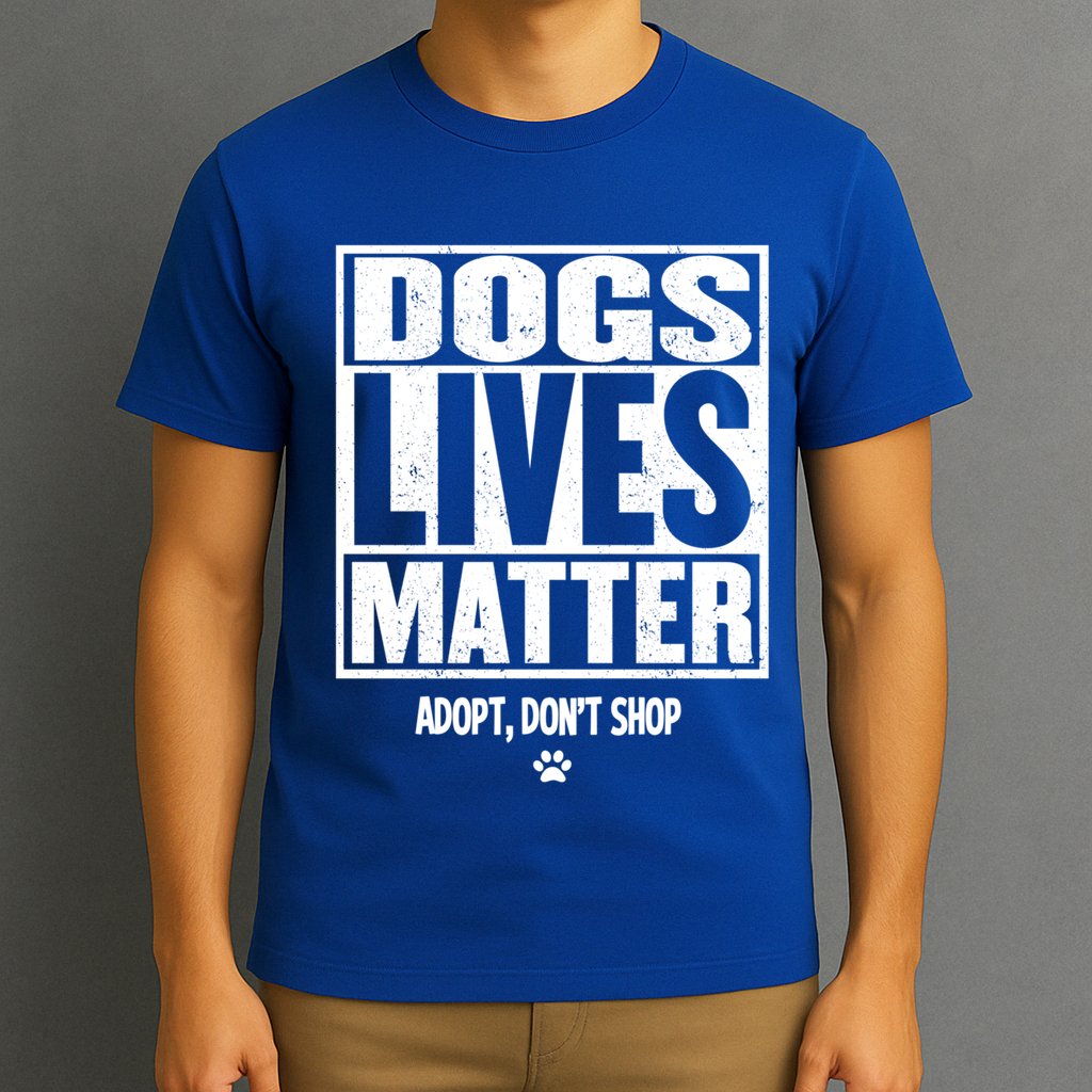 Rescue Dog Gift Mom Dad Dogs Paw Veterinarian Vet Tech Gift T-Shirt