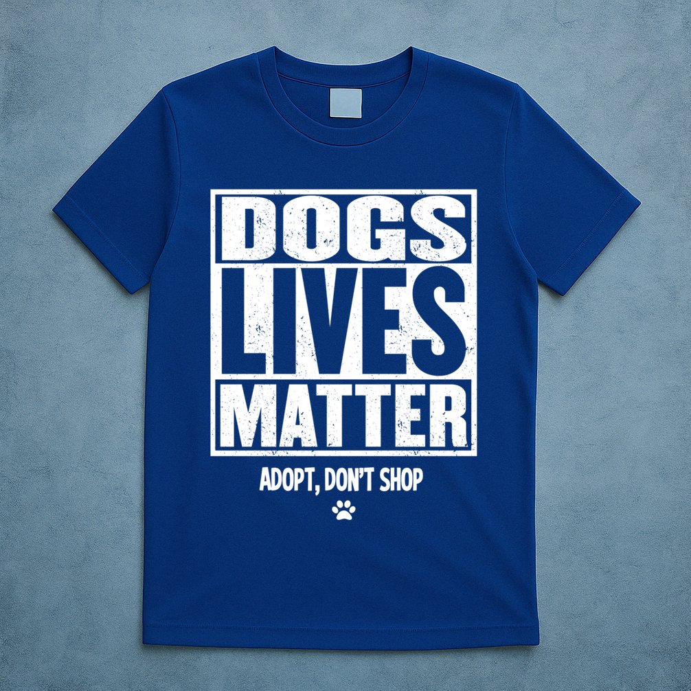 Rescue Dog Gift Mom Dad Dogs Paw Veterinarian Vet Tech Gift T-Shirt