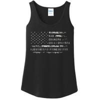 Retro Dad Grandpa Great Grandpa Fathers Day Funny Ladies Essential Tank