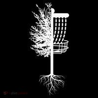 Retro Disc Golf Basket Tree Frisbee Golf Matching 16 in Basic Backpack