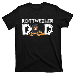 Rottweiler Dad Gift Fathers Day Rottweiler T-Shirt