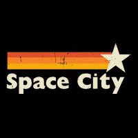 Retro Distressed Houston Baseball Space City Impact Tech Backpack