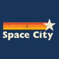 Retro Distressed Houston Baseball Space City Cooling Performance Crew T-Shirt