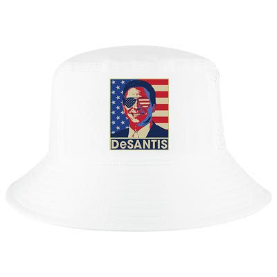 Ron DeSantis Hope Poster Vote For Republican President 2024 Cool Comfort Performance Bucket Hat