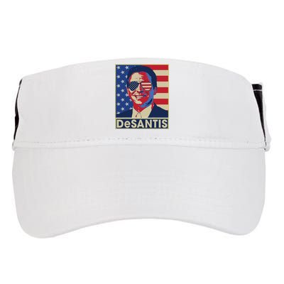 Ron DeSantis Hope Poster Vote For Republican President 2024 Adult Drive Performance Visor