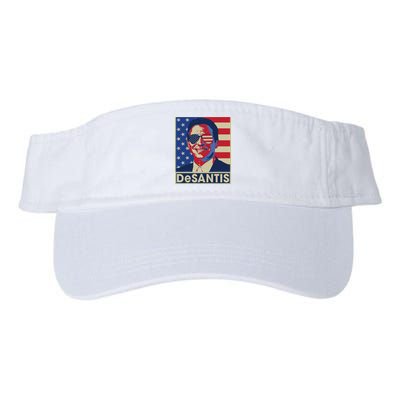 Ron DeSantis Hope Poster Vote For Republican President 2024 Valucap Bio-Washed Visor