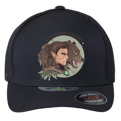 Retro Daddy Halsin The Druid Halsin Video Games BaldurS Gate 3 Flexfit Unipanel Trucker Cap