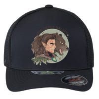 Retro Daddy Halsin The Druid Halsin Video Games BaldurS Gate 3 Flexfit Unipanel Trucker Cap