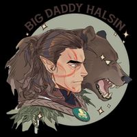 Retro Daddy Halsin The Druid Halsin Video Games BaldurS Gate 3 City Backpack