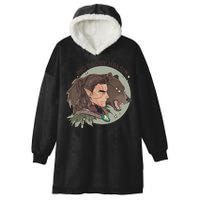 Retro Daddy Halsin The Druid Halsin Video Games BaldurS Gate 3 Hooded Wearable Blanket