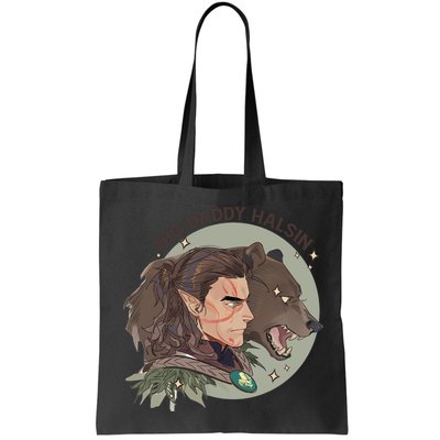 Retro Daddy Halsin The Druid Halsin Video Games BaldurS Gate 3 Bag