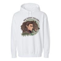 Retro Daddy Halsin The Druid Halsin Video Games BaldurS Gate 3 Garment-Dyed Fleece Hoodie