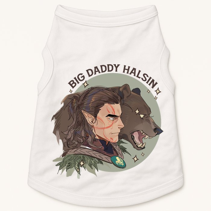 Retro Daddy Halsin The Druid Halsin Video Games BaldurS Gate 3 Doggie Tank