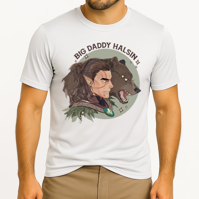 Retro Daddy Halsin The Druid Halsin Video Games BaldurS Gate 3 Performance Shirt