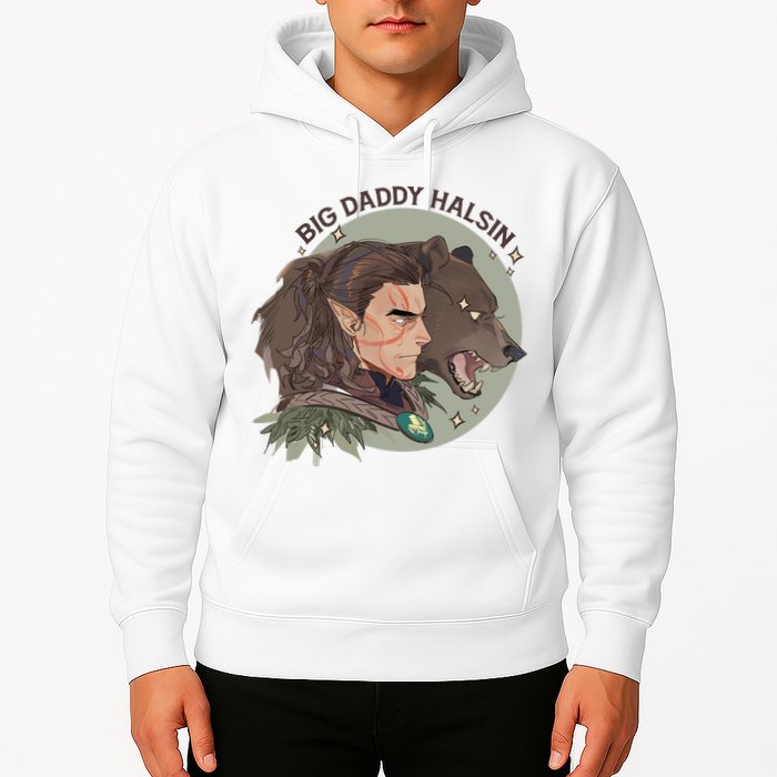 Retro Daddy Halsin The Druid Halsin Video Games BaldurS Gate 3 Hoodie