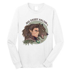 Retro Daddy Halsin The Druid Halsin Video Games BaldurS Gate 3 Long Sleeve Shirt