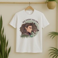 Retro Daddy Halsin The Druid Halsin Video Games BaldurS Gate 3 T-Shirt