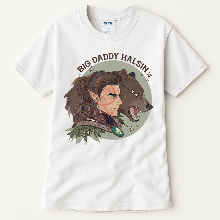 Retro Daddy Halsin The Druid Halsin Video Games BaldurS Gate 3 Tall T-Shirt