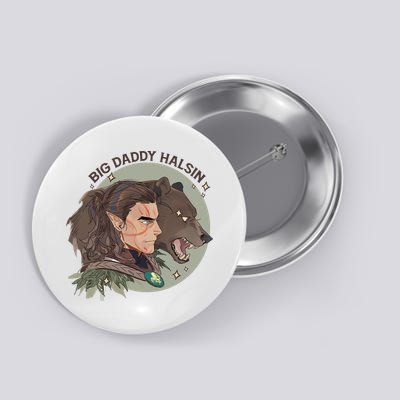 Retro Daddy Halsin The Druid Halsin Video Games BaldurS Gate 3 Button