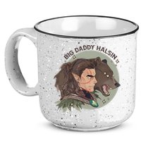Retro Daddy Halsin The Druid Halsin Video Games BaldurS Gate 3 15oz Campfire Ceramic Mug