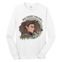 Retro Daddy Halsin The Druid Halsin Video Games BaldurS Gate 3 Tall Long Sleeve T-Shirt