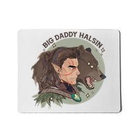 Retro Daddy Halsin The Druid Halsin Video Games BaldurS Gate 3 Mousepad