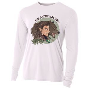 Retro Daddy Halsin The Druid Halsin Video Games BaldurS Gate 3 Cooling Performance Long Sleeve Crew