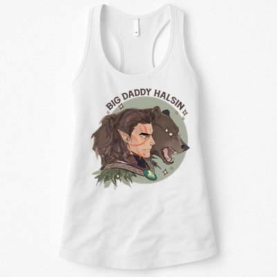 Retro Daddy Halsin The Druid Halsin Video Games BaldurS Gate 3 Womens Tank Top