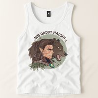Retro Daddy Halsin The Druid Halsin Video Games BaldurS Gate 3 Tank Top