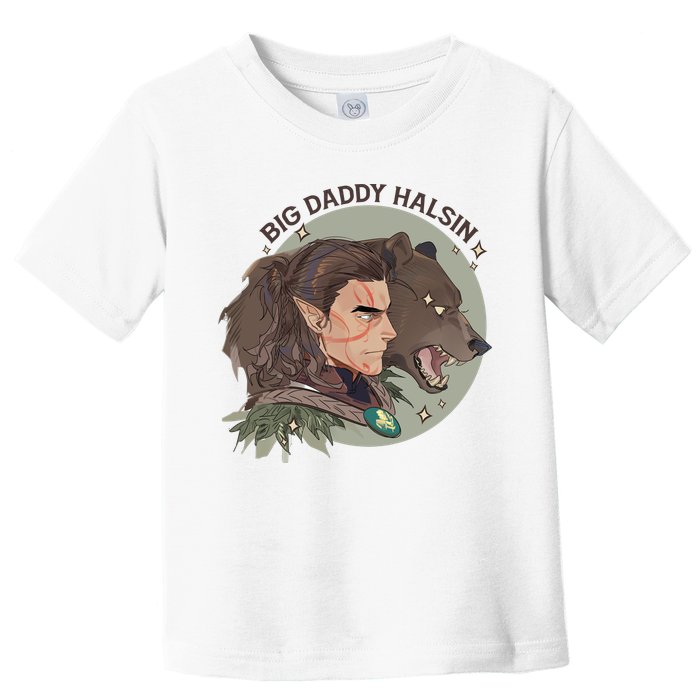 Retro Daddy Halsin The Druid Halsin Video Games BaldurS Gate 3 Toddler T-Shirt