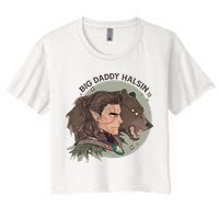 Retro Daddy Halsin The Druid Halsin Video Games BaldurS Gate 3 Crop Top