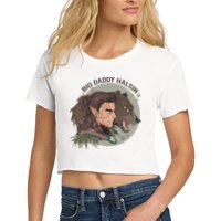 Retro Daddy Halsin The Druid Halsin Video Games BaldurS Gate 3 Crop Top