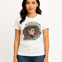 Retro Daddy Halsin The Druid Halsin Video Games BaldurS Gate 3 Womens T-Shirt