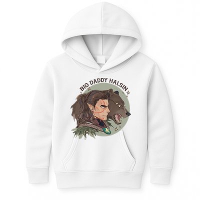 Retro Daddy Halsin The Druid Halsin Video Games BaldurS Gate 3 Kids Hoodie