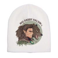 Retro Daddy Halsin The Druid Halsin Video Games BaldurS Gate 3 Short Acrylic Beanie