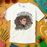 Retro Daddy Halsin The Druid Halsin Video Games BaldurS Gate 3 Kids T-Shirt
