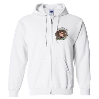 Retro Daddy Halsin The Druid Halsin Video Games BaldurS Gate 3 Full Zip Hoodie