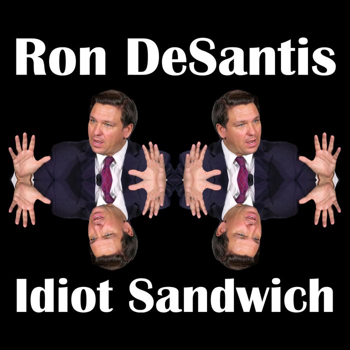 Ron Desantis Idiot Sandwich Florida Governor Impact Tech Backpack