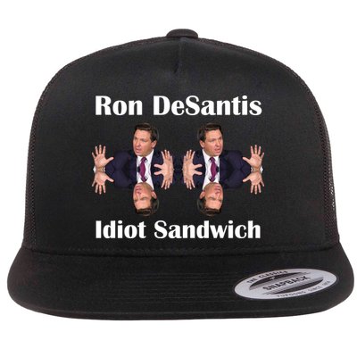 Ron Desantis Idiot Sandwich Florida Governor Flatbill Hat
