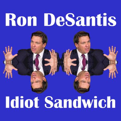 Ron Desantis Idiot Sandwich Florida Governor T-Shirt