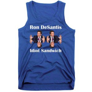 Ron Desantis Idiot Sandwich Florida Governor Tank Top