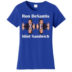 Ron Desantis Idiot Sandwich Florida Governor Women's T-Shirt