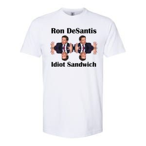 Ron Desantis Idiot Sandwich Florida Governor Softstyle CVC T-Shirt